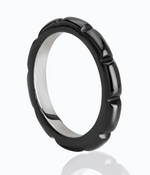 Load image into Gallery viewer, XOCOLATE BAR RUTHENIUM RING - Millo 
