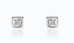 Load image into Gallery viewer, XOCOLATE TABLET DIAMANTES STUD EARRINGS - Millo 
