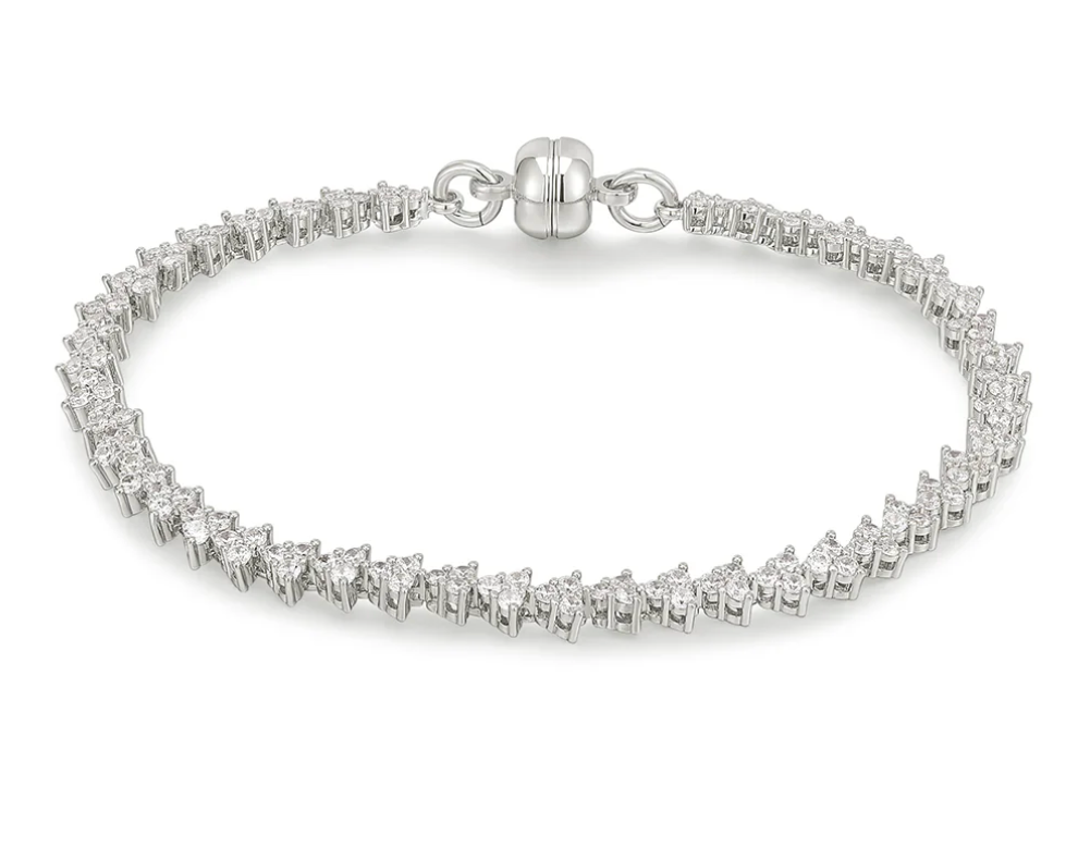 THE ISABELLE STUD TENNIS BRACELET