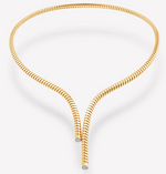 Load image into Gallery viewer, Trisolina Asymmetrical Pavé Collar - Millo Jewelry
