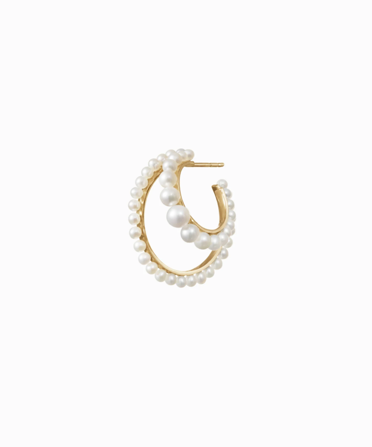 Petite Boucle Perle - Millo Jewelry