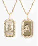 Load image into Gallery viewer, Love Letters Double-Sided Necklace - Millo Jewelry
