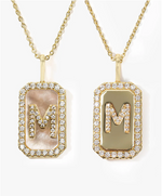 Load image into Gallery viewer, Love Letters Double-Sided Necklace - Millo Jewelry
