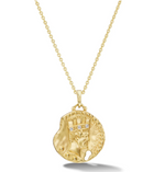 Load image into Gallery viewer, Naval Crown Coin Necklace - Millo Jewelry
