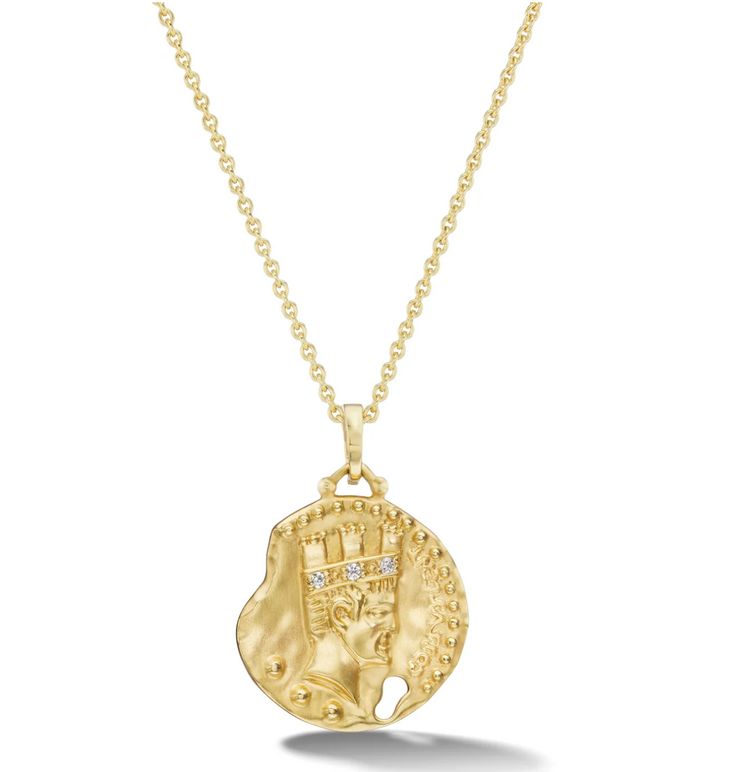 Naval Crown Coin Necklace - Millo Jewelry