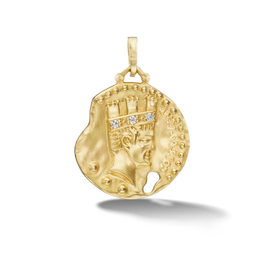 Naval Crown Coin Necklace - Millo Jewelry