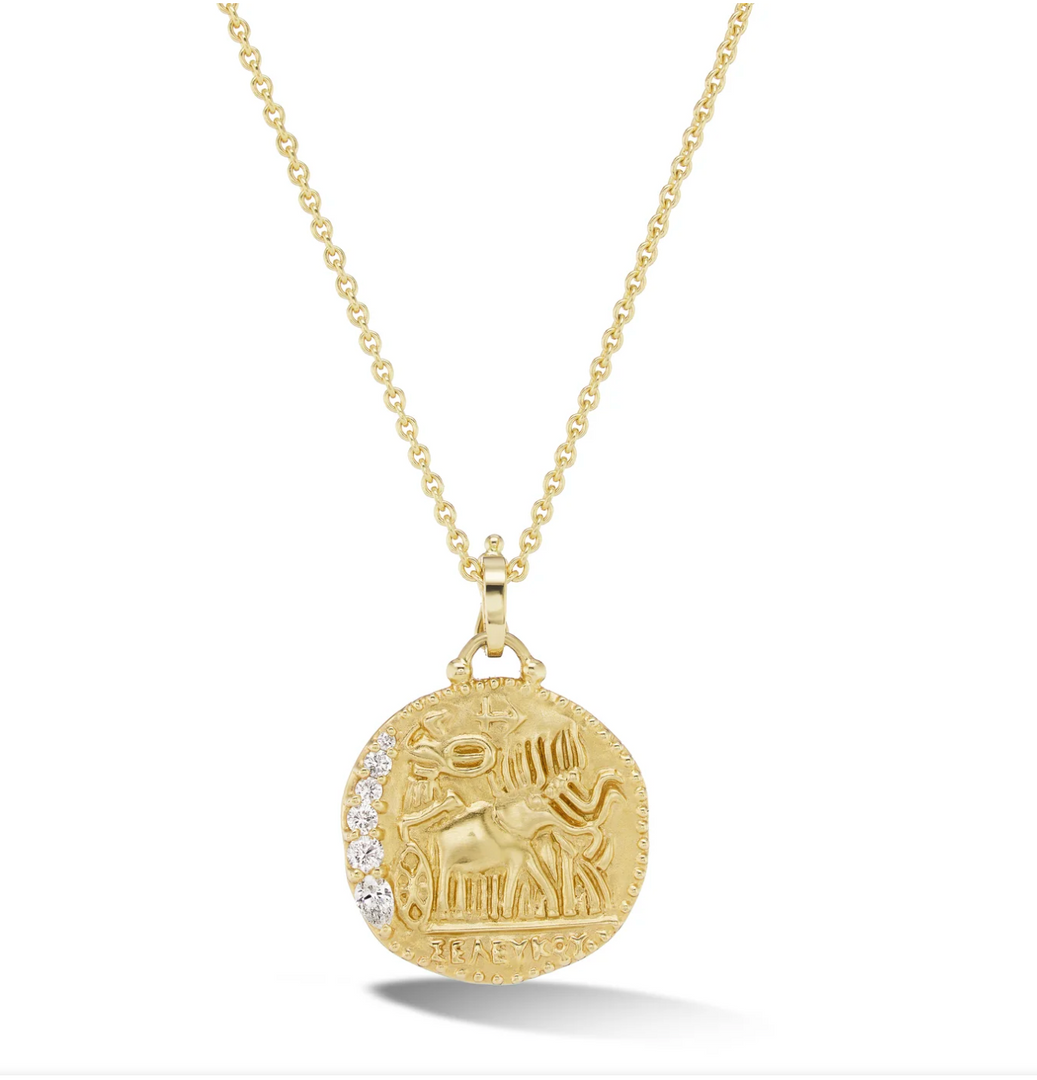 Elephant Quadriga Talisman Necklace - Millo Jewelry