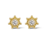 Load image into Gallery viewer, Granium Star Earrings in Diamond - Millo Jewelry
