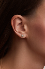 Load image into Gallery viewer, Granium Star Earrings in Diamond - Millo Jewelry
