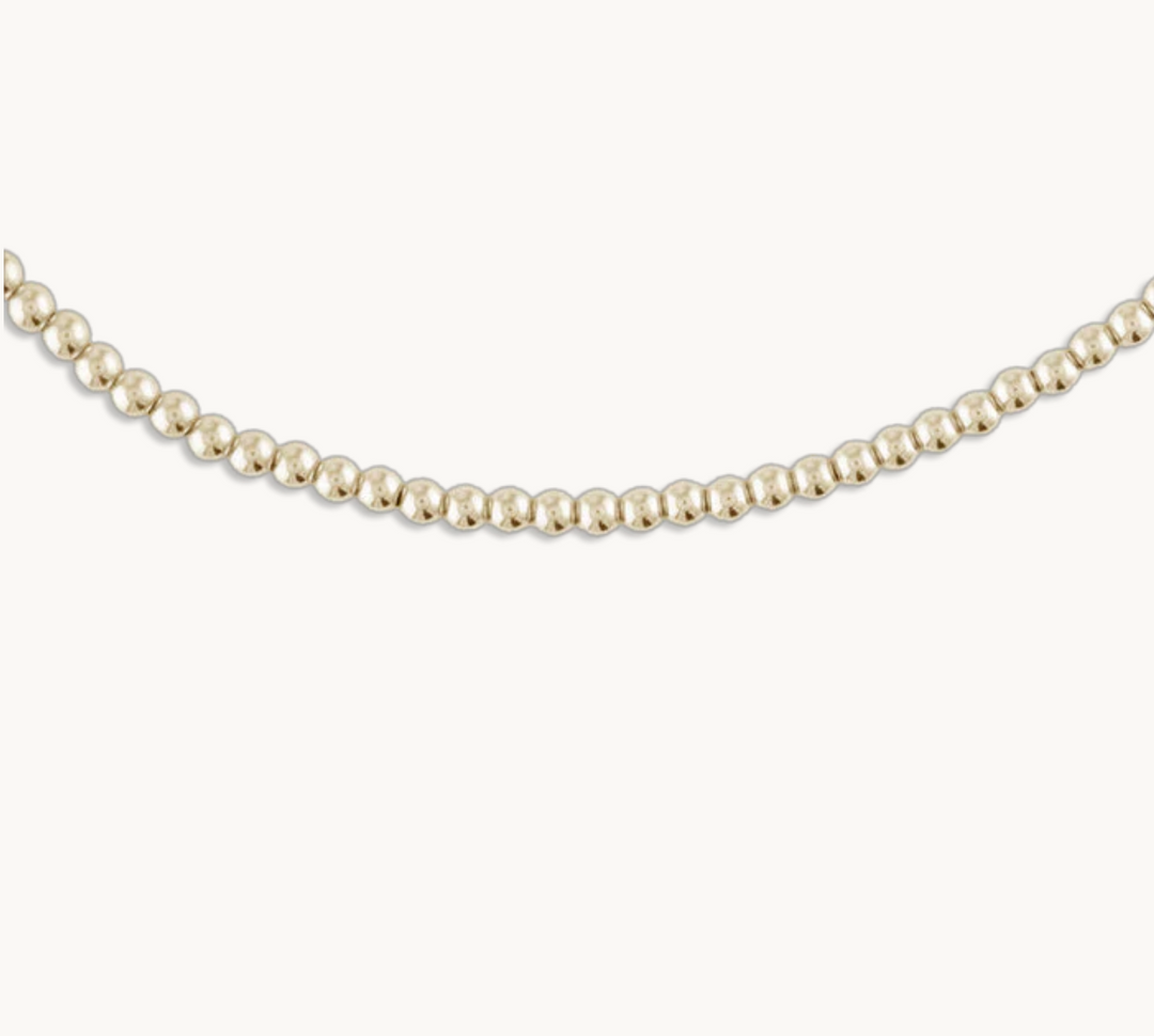2MM BALL NECKLACE - Millo Jewelry
