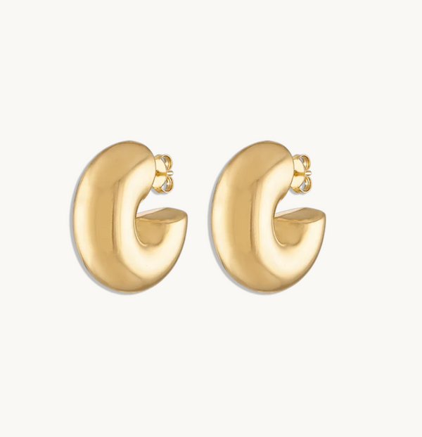 CHUBBY HOOPS - Millo Jewelry