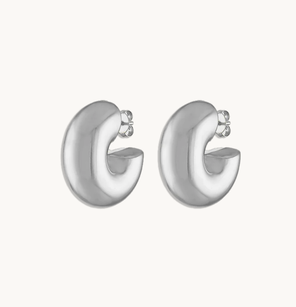 CHUBBY HOOPS - Millo Jewelry