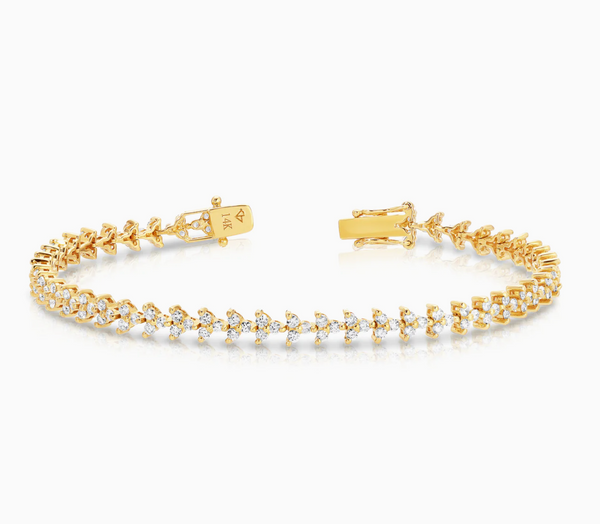 Mini Poppy Tennis Bracelet - Millo Jewelry