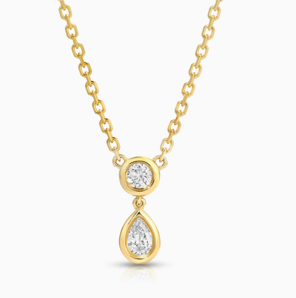 Bezel Dazzle Necklace - Millo 