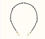 Load image into Gallery viewer, Silky Mauli Chain Pearl- Blue and Black 35cm - Millo 
