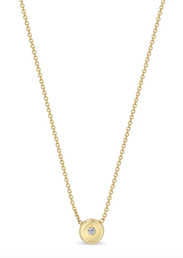 14K DIAMOND NUGGET NECKLACE - Millo 