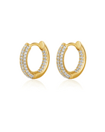 Load image into Gallery viewer, THE REVERSIBLE MINI AMALFI HOOPS- GOLD - Millo 
