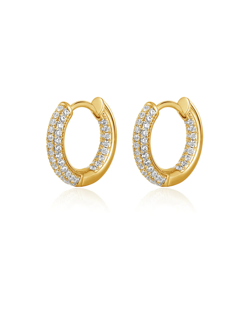 THE REVERSIBLE MINI AMALFI HOOPS- GOLD - Millo 