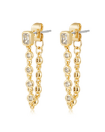 Load image into Gallery viewer, THE CHLOE CHAIN STUDS - Millo 

