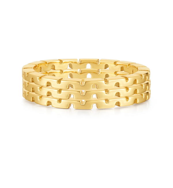 THE CHLOE CHAIN RING SET - Millo 