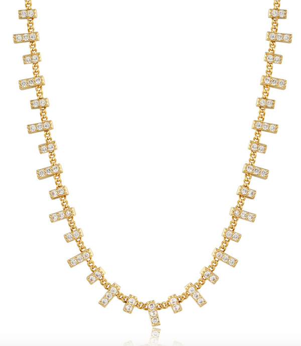 THE PAVE RAY NECKLACE - Millo 
