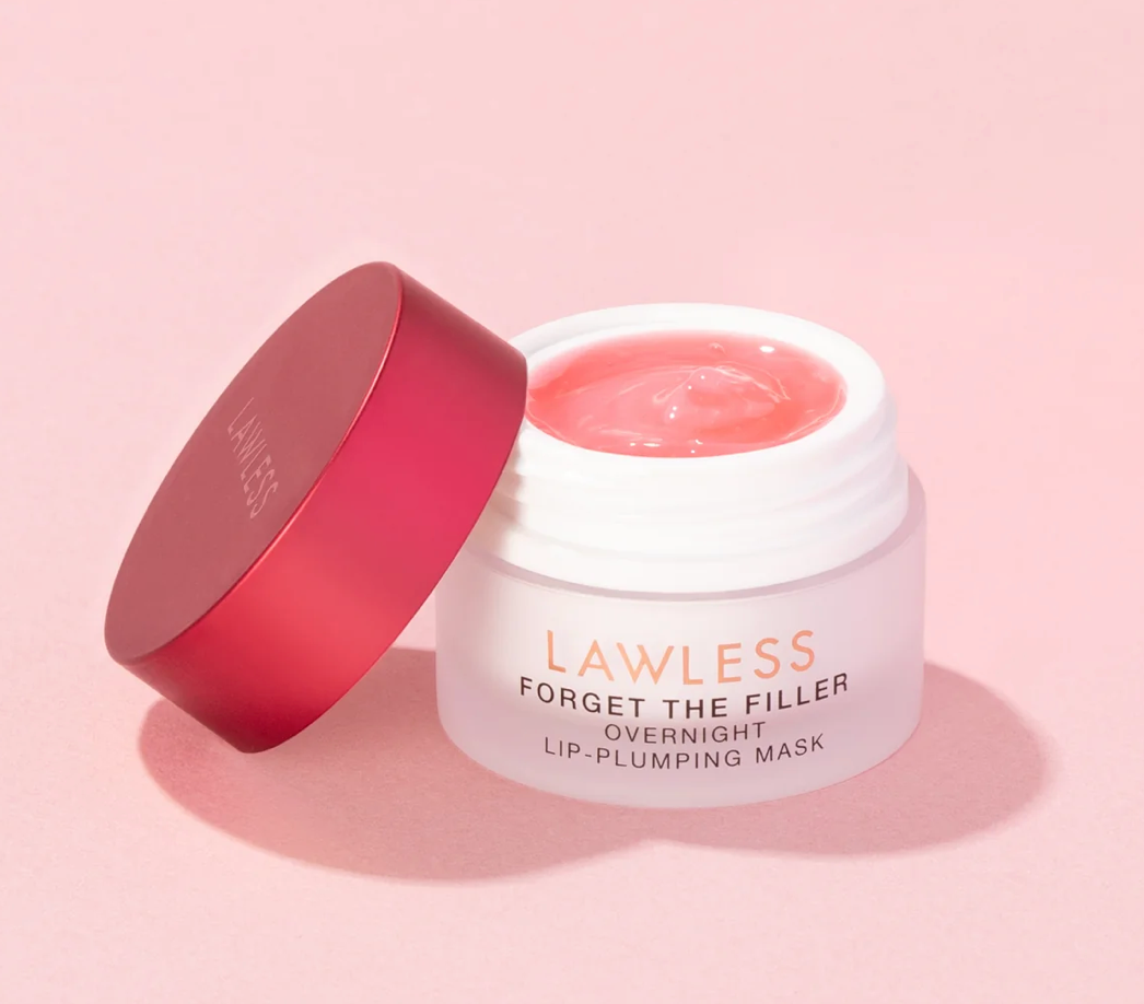 Forget the Filler Overnight Lip-Plumping Mask in Cherry Vanilla - Millo 