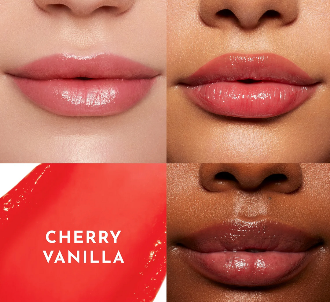Forget the Filler Lip Plumping Line Smoothing Tinted Balm Stick in Cherry Vanilla - Millo 