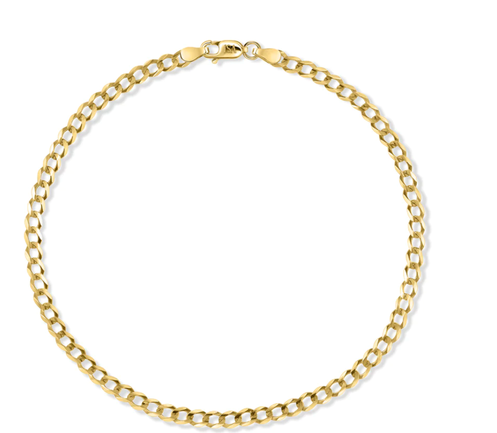 CUBAN CHAIN ANKLET - Millo 