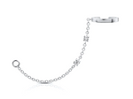 Load image into Gallery viewer, DIAMOND CHAIN EAR CUFF WITH LOOP - Millo 
