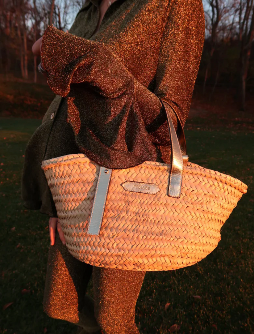 The Essaouira Tote - Small in Gold - Millo 