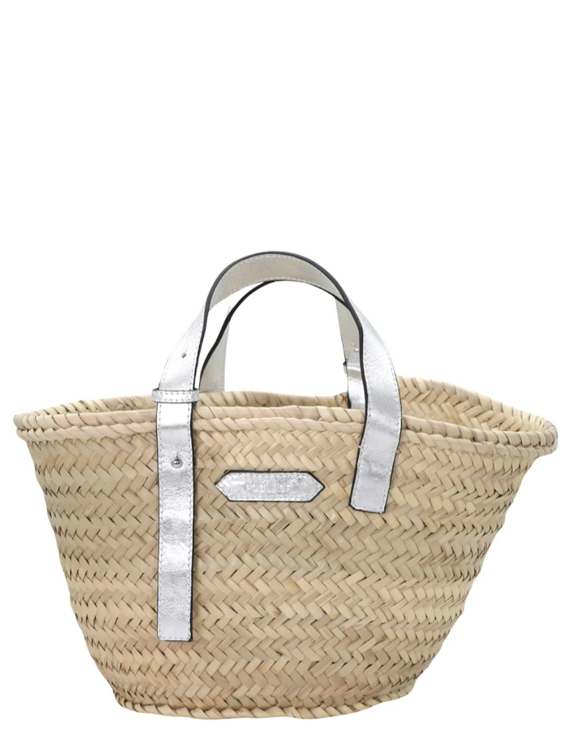 The Essaouira Tote - Small Silver - Millo 