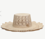 Load image into Gallery viewer, Cut Out-Detail Straw Hat - Millo 
