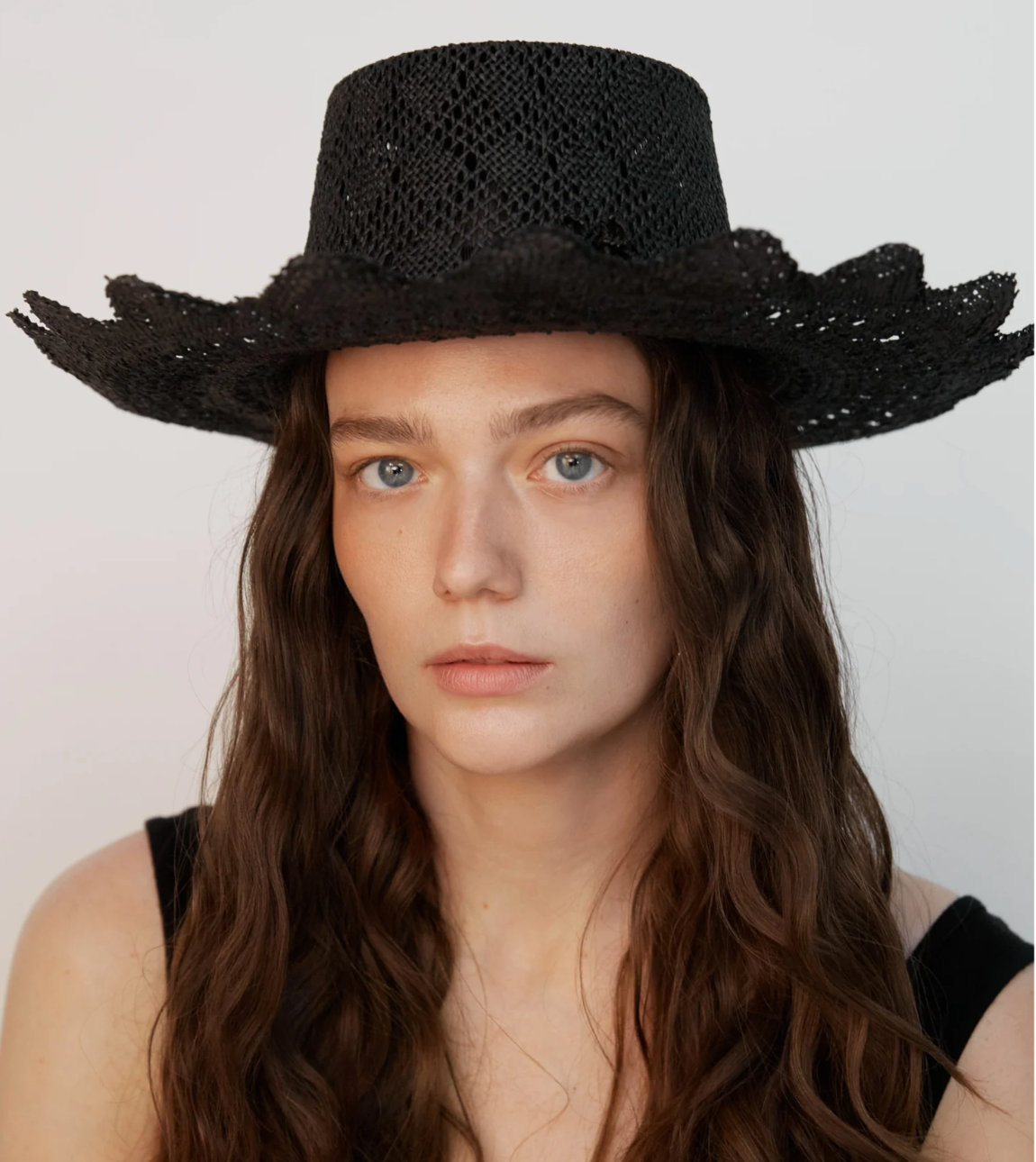 Cut Out-Detail Straw Hat - Millo 