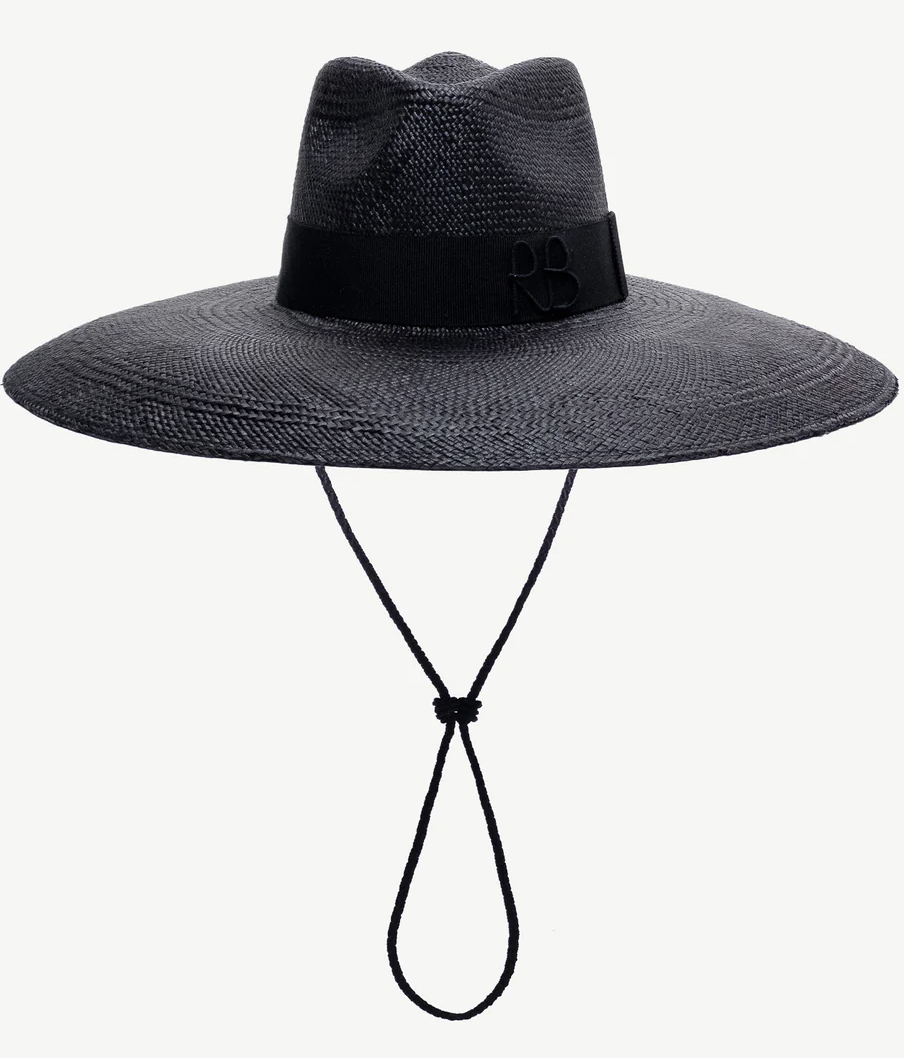 Wide-Brimmed Straw Fedora Hat - Millo 