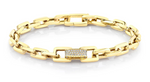Load image into Gallery viewer, SOLID GOLD MINI DECO LINK BRACELET - Millo 
