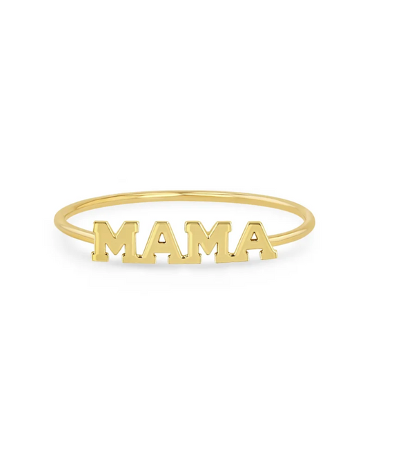 14KT  ITTY BITTY MAMA RING - Millo 