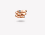 Load image into Gallery viewer, Trisola Rose Gold Pavé Diamond Ring - Millo 
