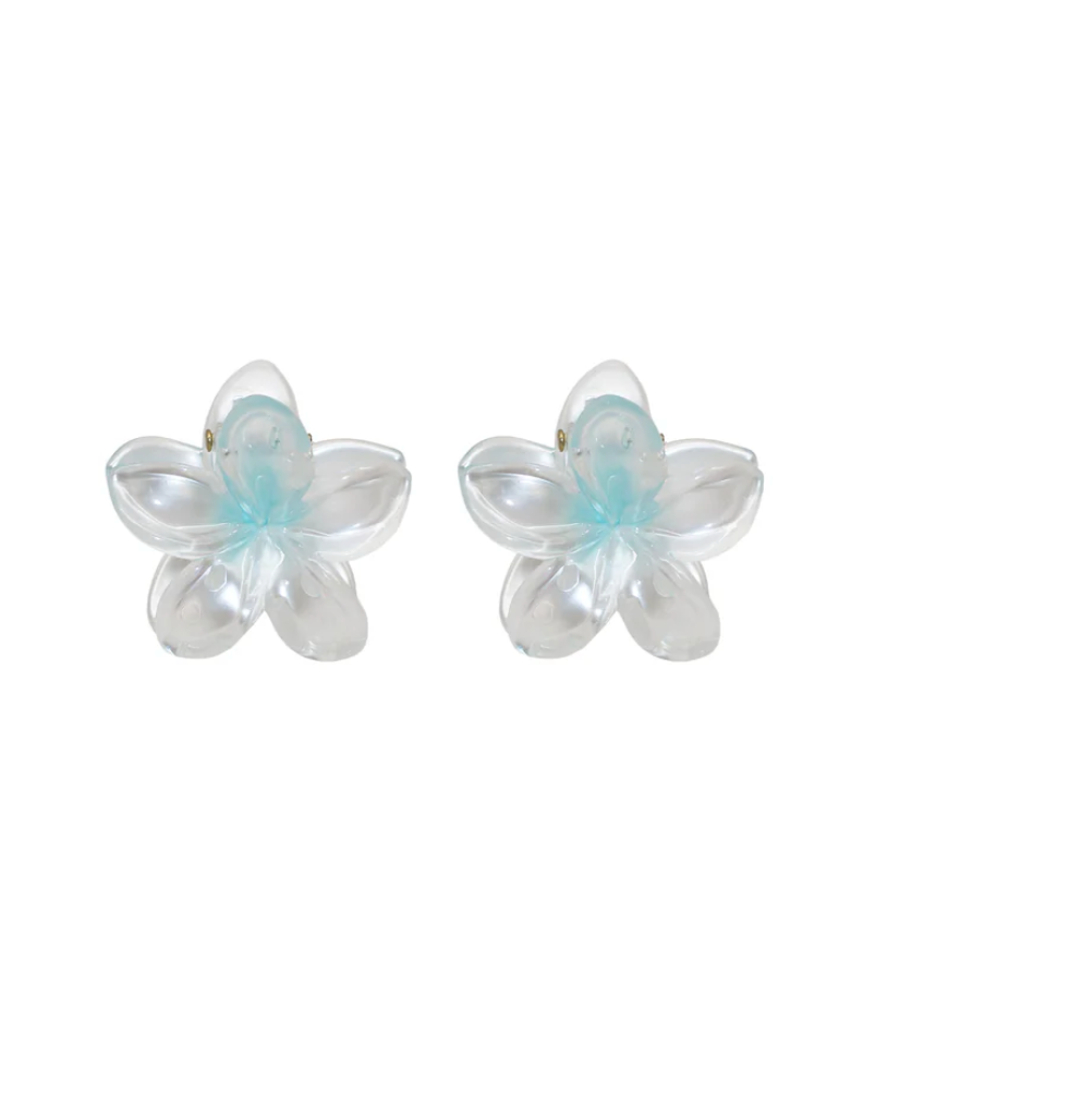 BABY SUPER BLOOM CLIP SET IN AQUA PEARL - Millo 