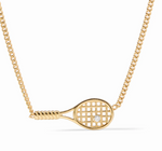 Load image into Gallery viewer, Tennis Racquet Delicate Necklace
