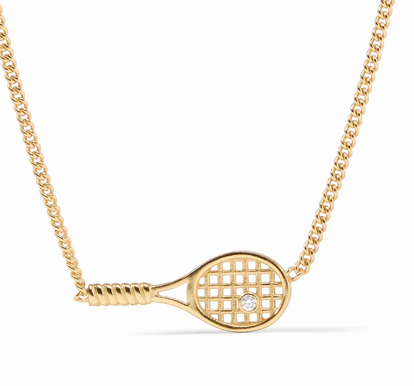 Tennis Racquet Delicate Necklace