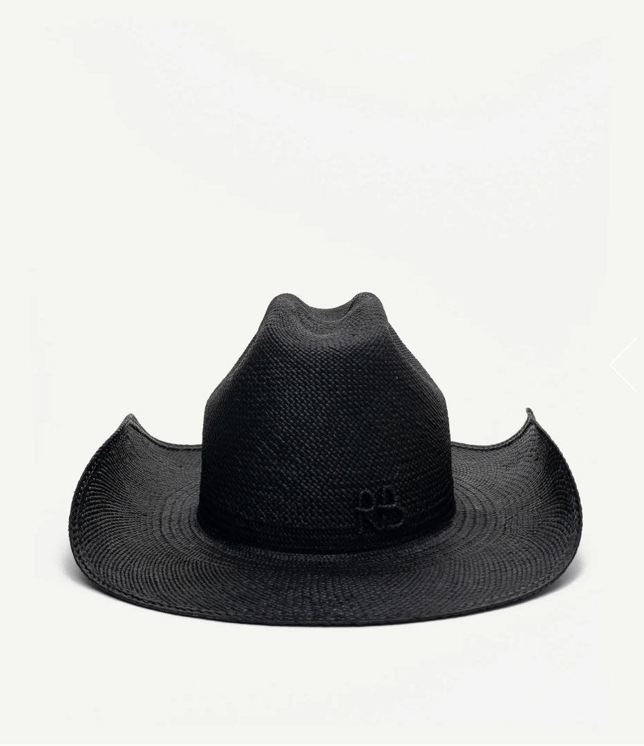 Logo Embellished Cowboy Hat