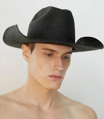 Load image into Gallery viewer, Logo Embellished Cowboy Hat
