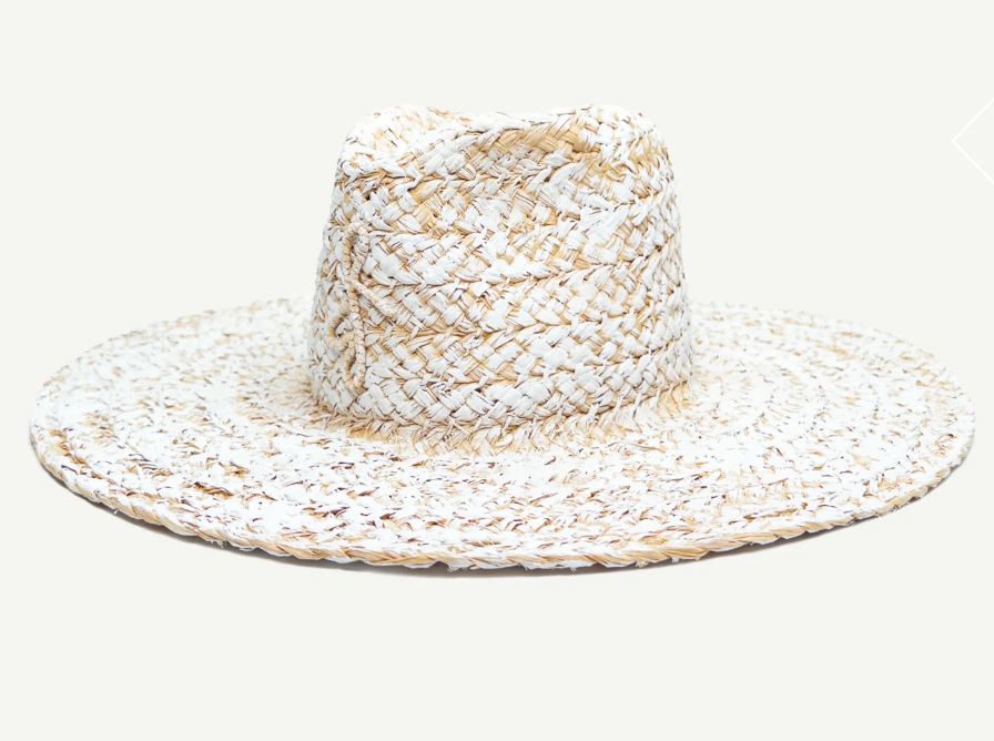 Hand-Dyed Straw Fedora Hat