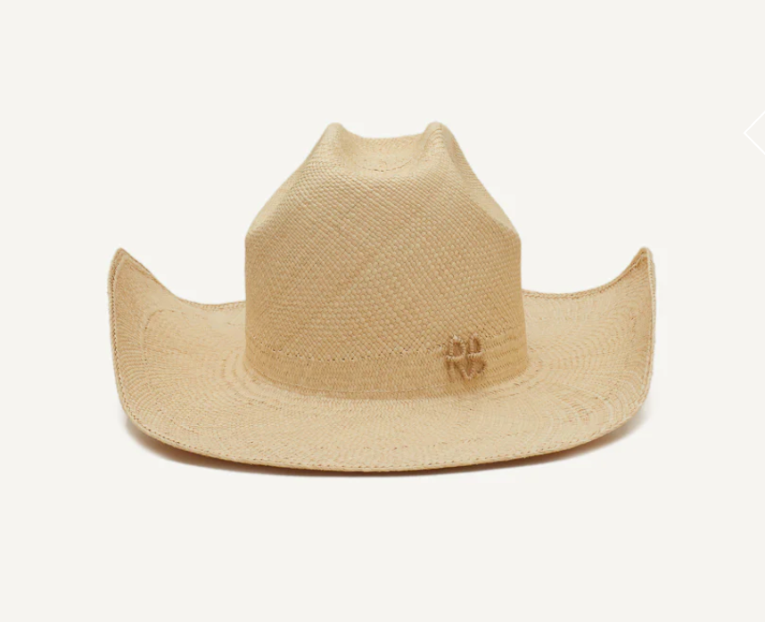 Monogram-embellished Cowboy Hat