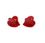 Load image into Gallery viewer, BABY HEART CLIP SET IN CHERRY KISS
