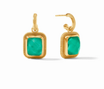 Load image into Gallery viewer, Cheval Hoop &amp; Charm Earring
