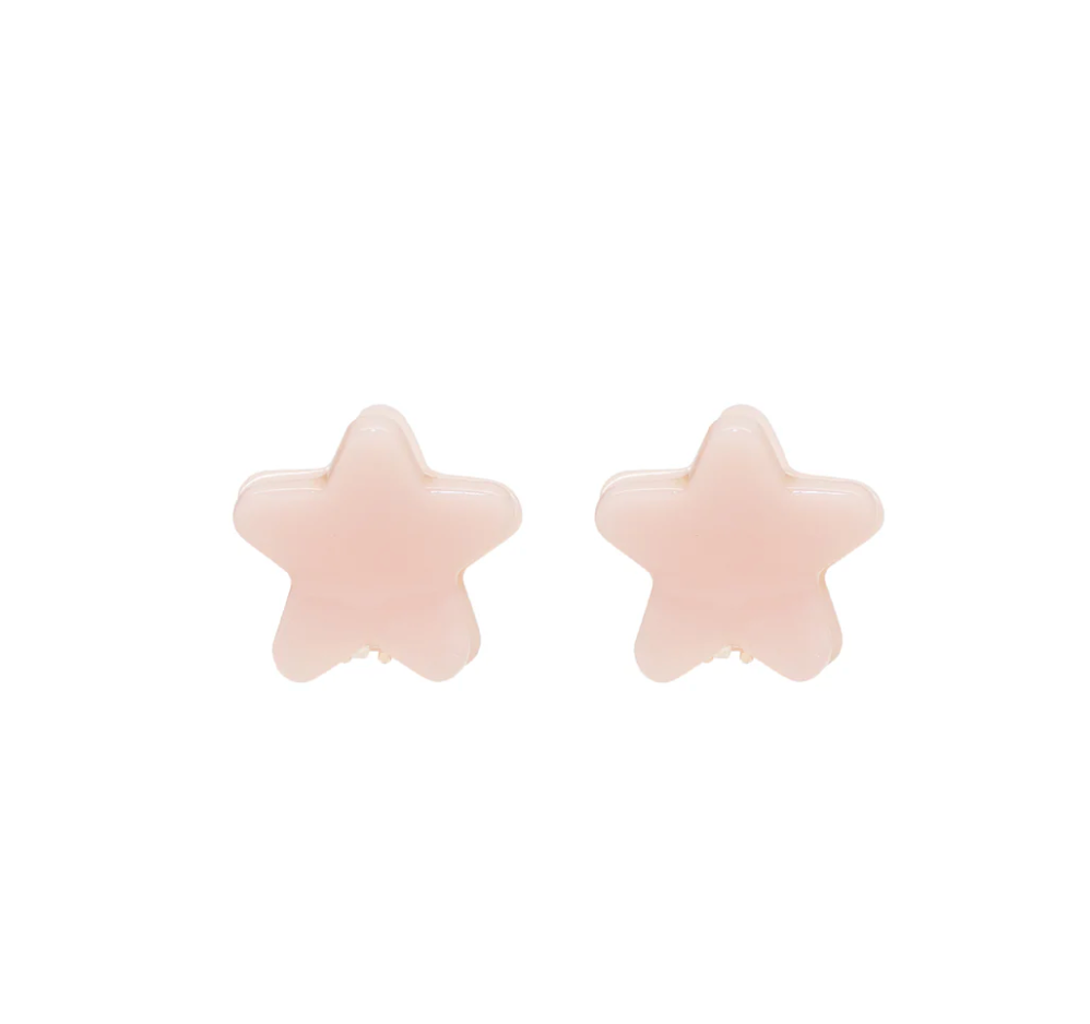 BABY STAR CLIP SET IN BLUSH