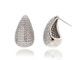 Load image into Gallery viewer, THE PAVE GIA EARRINGS
