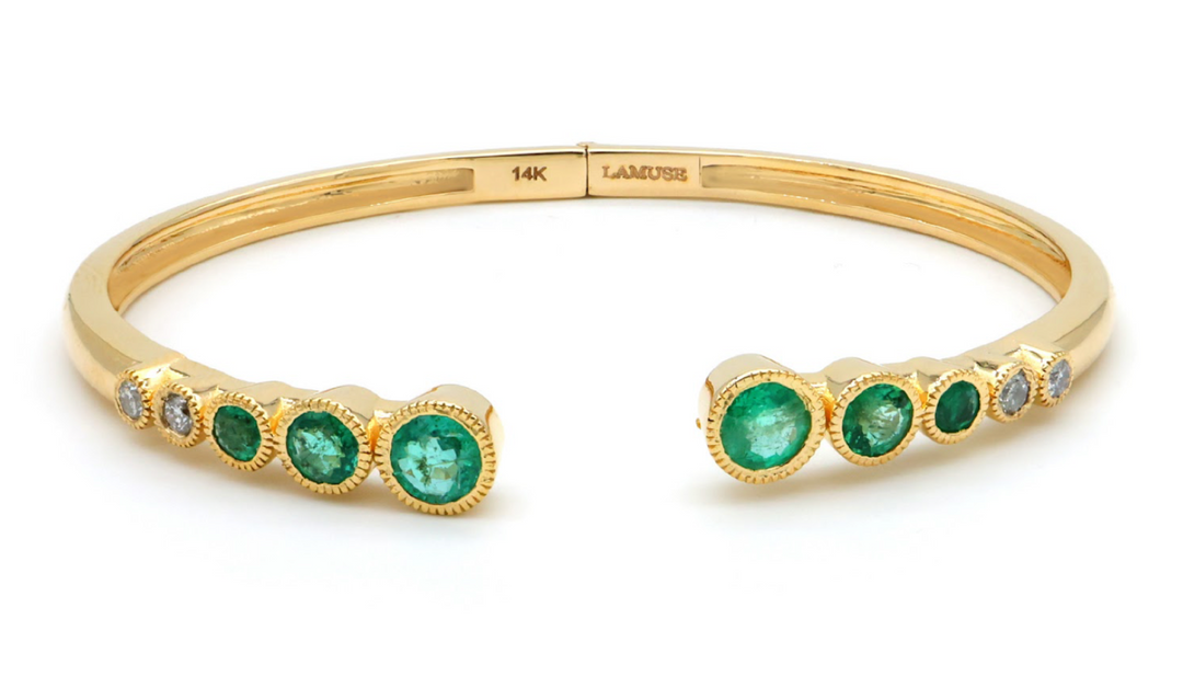 Emerald bracelet