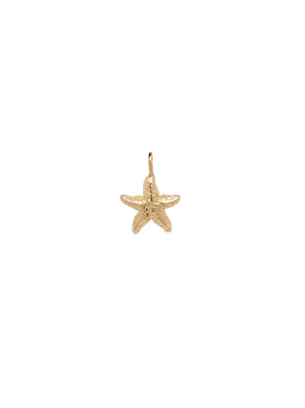 14K SINGLE STARFISH CHARM